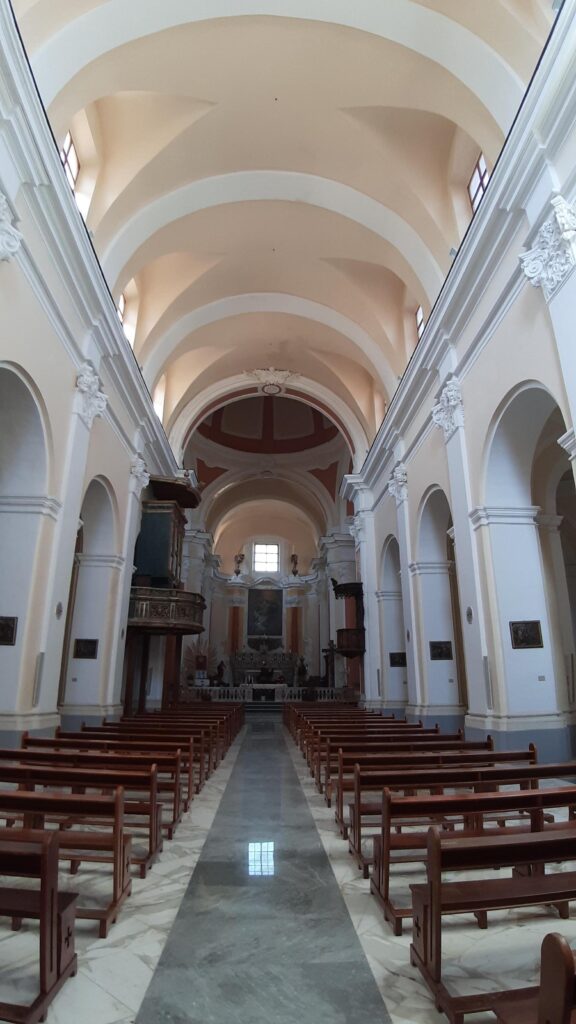 Cerreto Sannita, all’interno della Chiesa di San Martino Vescovo