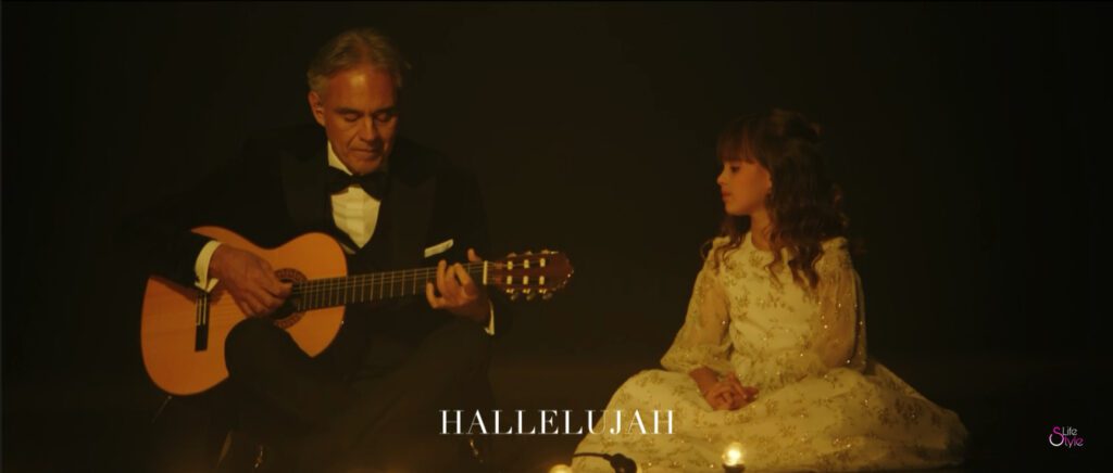 Andrea Bocelli canta Hallelujah con Virginia