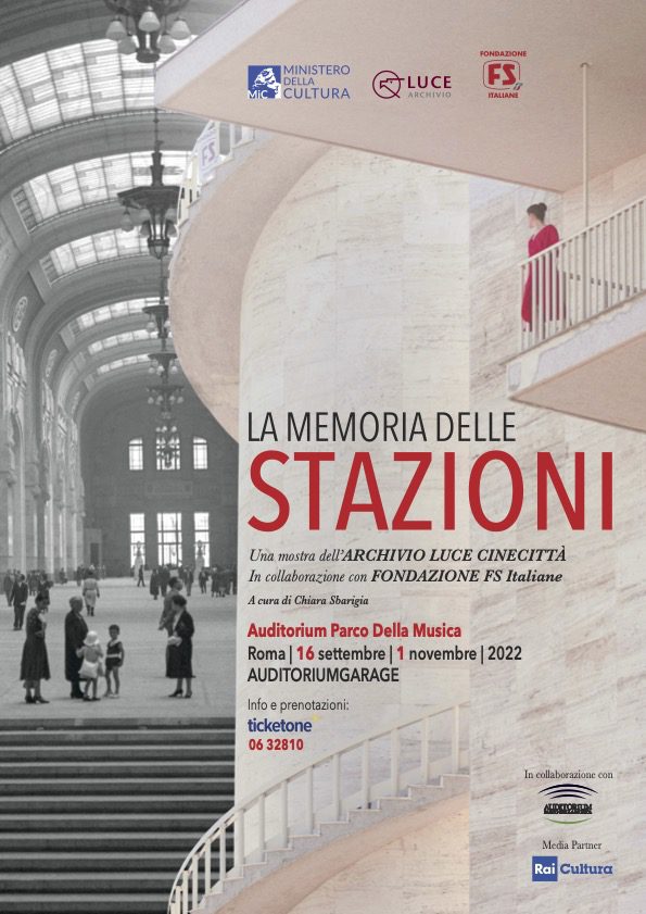 “La Memoria delle Stazioni”, la mostra fotografica dell’Archivio Luce all’Auditorium Parco della musica Roma