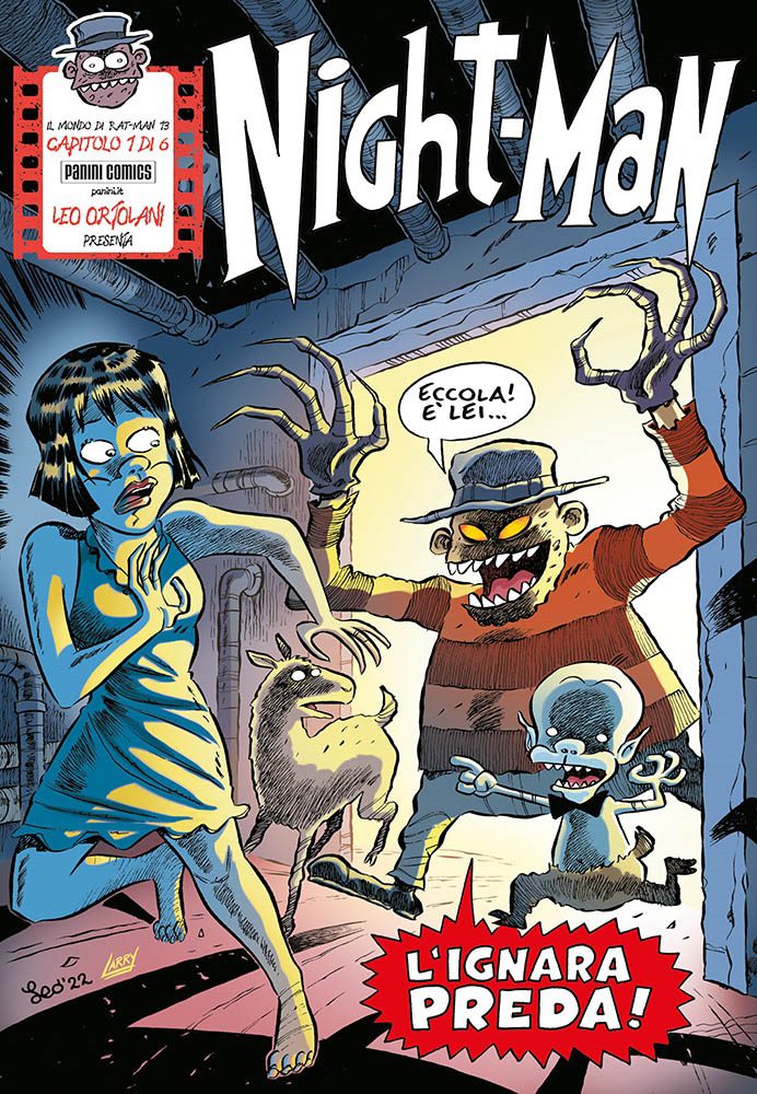 Night-Man, la novità di Leo Ortolani per Panini Comics
