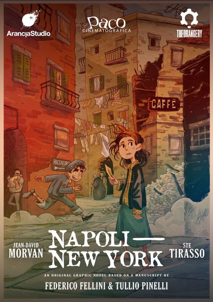 Napoli-New York, l’esclusiva graphic novel in omaggio al grande Federico Fellini