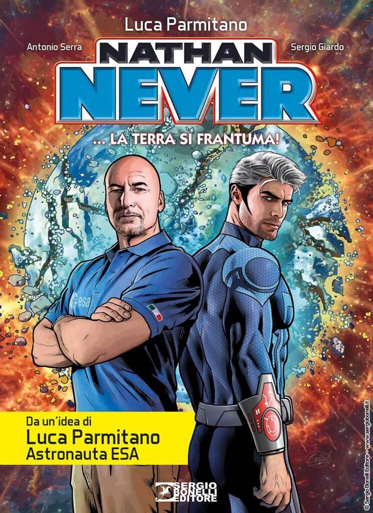 Nathan Never – La terra si frantuma: nuovo numero speciale con Luca Parmitano da Bonelli