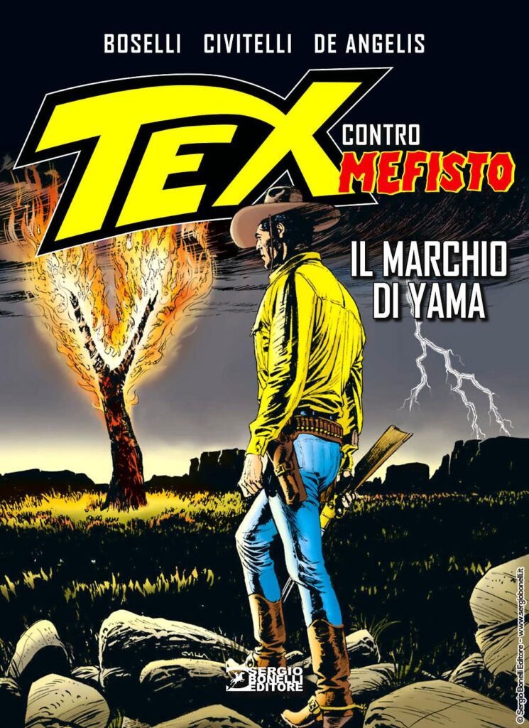 Tex contro Mefisto. Il marchio di Yama: la nuova avventura del celebre ranger da Sergio Bonelli
