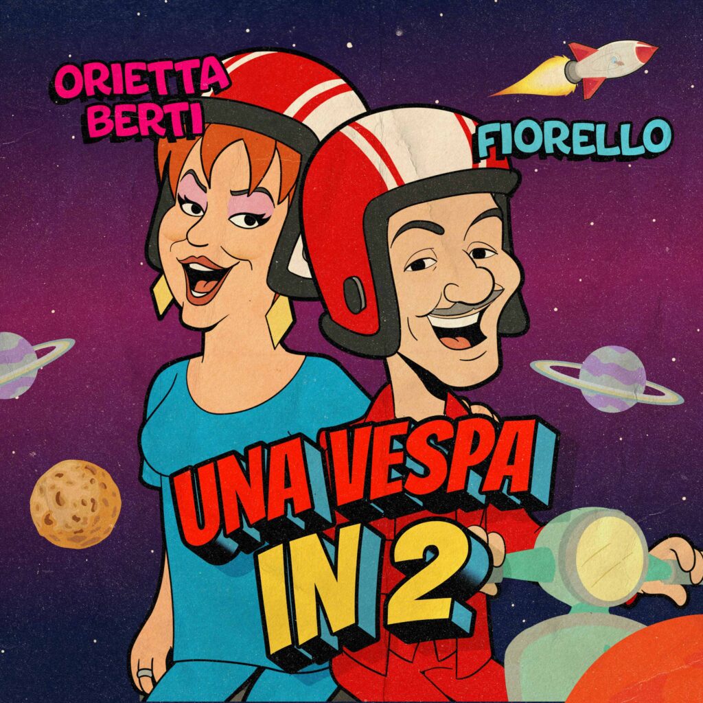 Una Vespa in Due, il singolo dell’estate di Orietta Berti e Rosario Fiorello